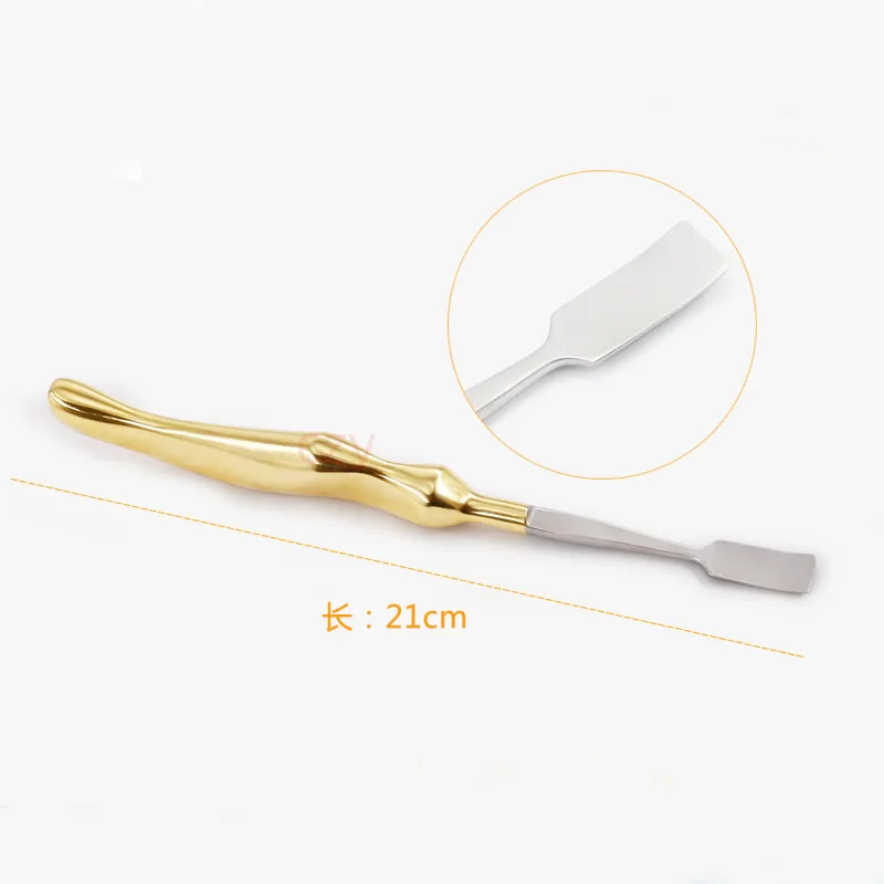 Rhinoplasty equipment Rib cartilage stripper left and right shovel type