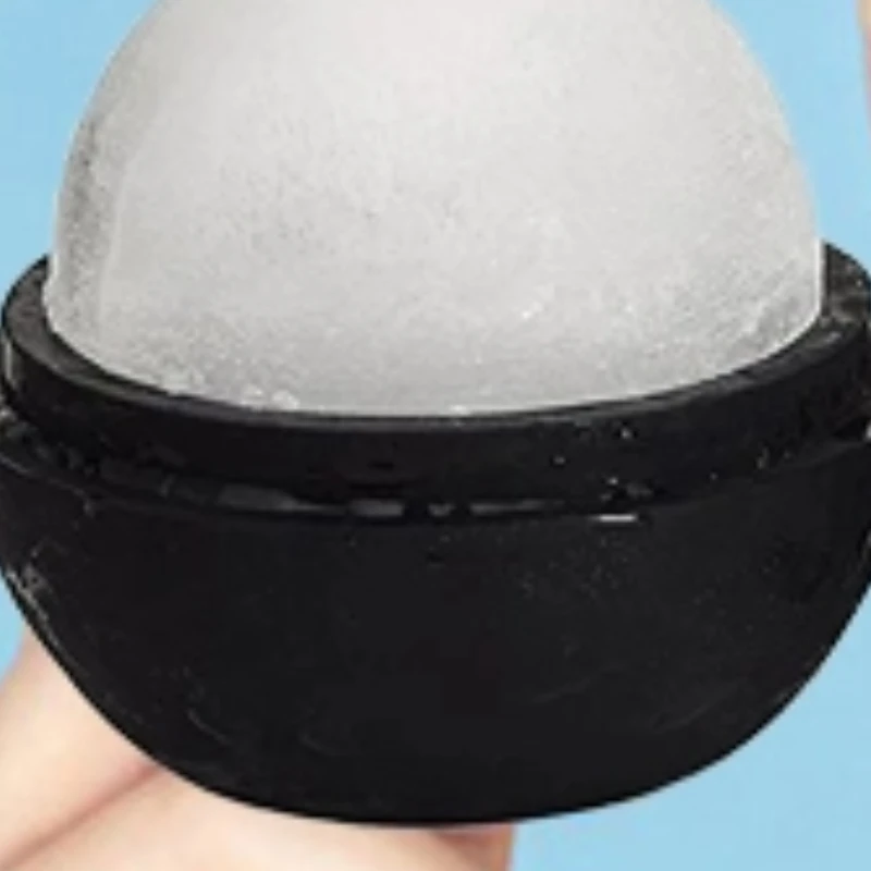 Rodillo de hielo para belleza Facial, herramientas para el cuidado de la piel, cubo Facial de hielo, molde de hielo de silicona, accesorios de belleza, 1 ud.