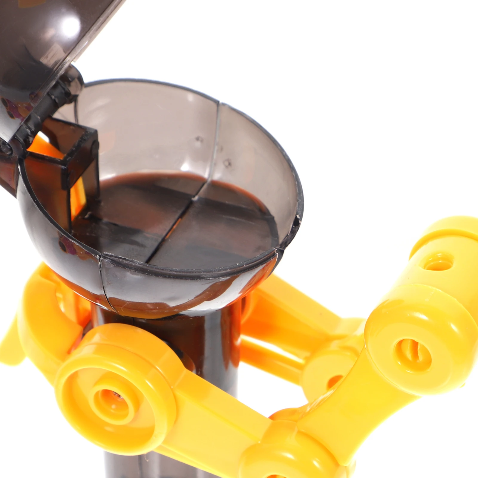 

4 Pcs Small Dinosaur Lollipop Machine Toddler Kids Toys Ups Abs Sucker Funny Robot