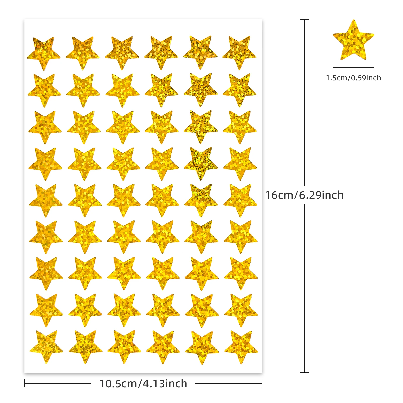 30 ورقة 6 ألوان ملصقات نجوم صغيرة ثلاثية الأبعاد لمكافأة الأطفال، مخطط السلوك، مستلزمات المعلم لطلاب الفصول الدراسية المدرسية، 0 #4