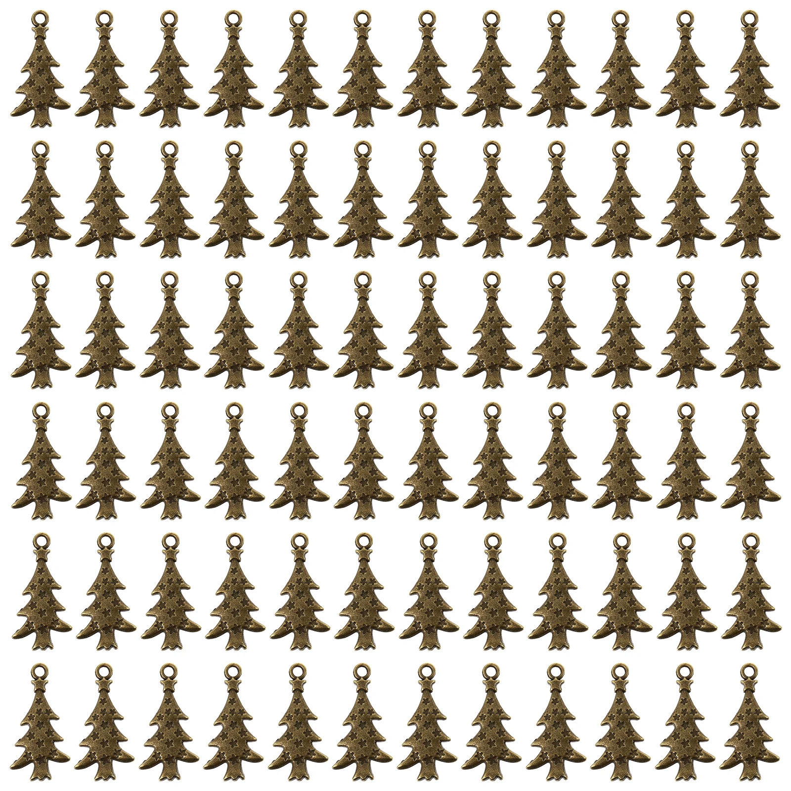 

100pcs Stars Pendant Accessories High Quality Jewelry Making Xmas Charm DIY Bracelet Necklace Home Decoration Party Favors