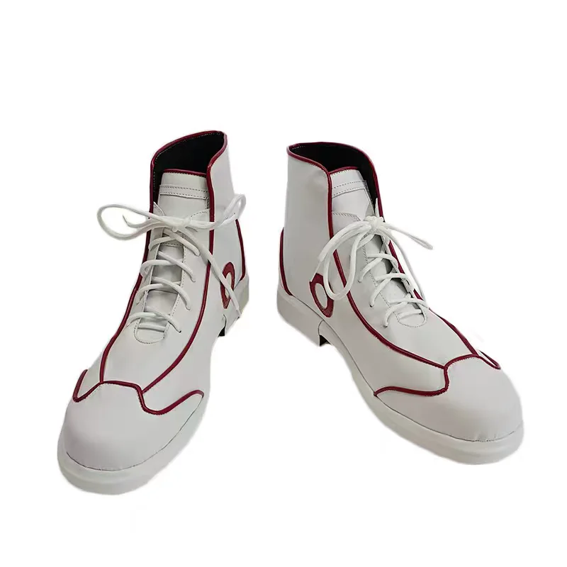 Anime Chainsaw Man Denji Custom Made Cosplay Shoes Boots Halloween Carnival Props