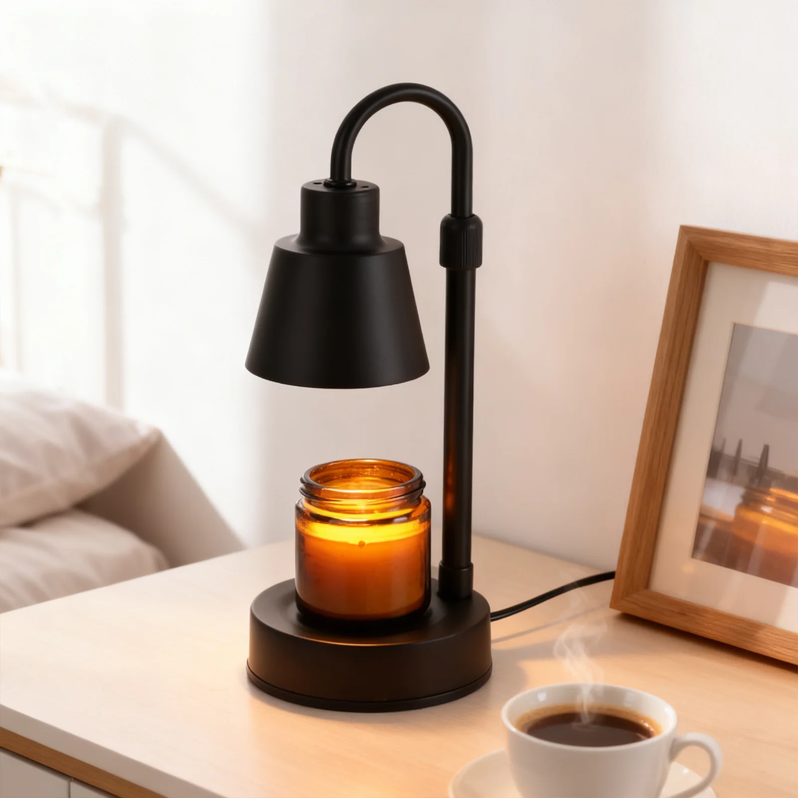 

New Outdoor Campinglights Flameless Retro Light Adjustable Aromatherapy Lamp Warmer Lamps With Timer Dimmer Home Decoration