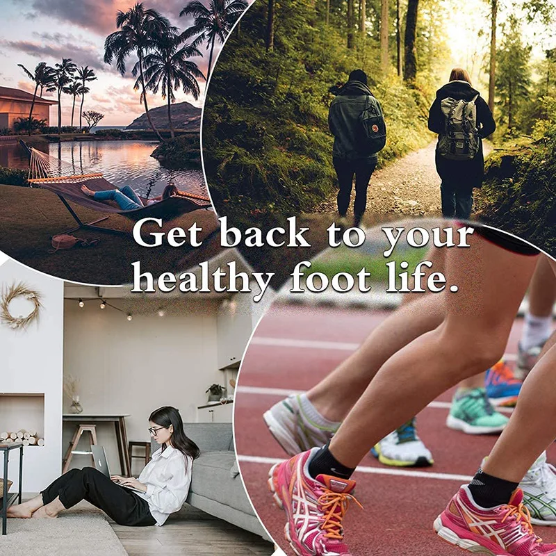 Pexmen 2/4Pcs Poduszki na stopę Podkładki na śródstopie dla kobiet i mężczyzn Miękkie podkładki na przednie stopy Zapobiegają bólu i dyskomfortowi
