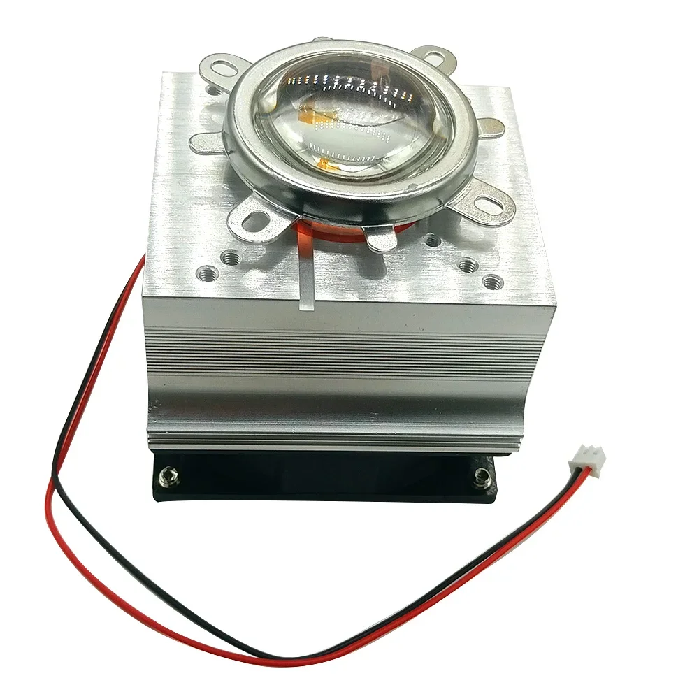 100Watt High Power White LED Chip + 100W Heatsink Cooler+100W LED Driver+100W 44mm Led lens Kit