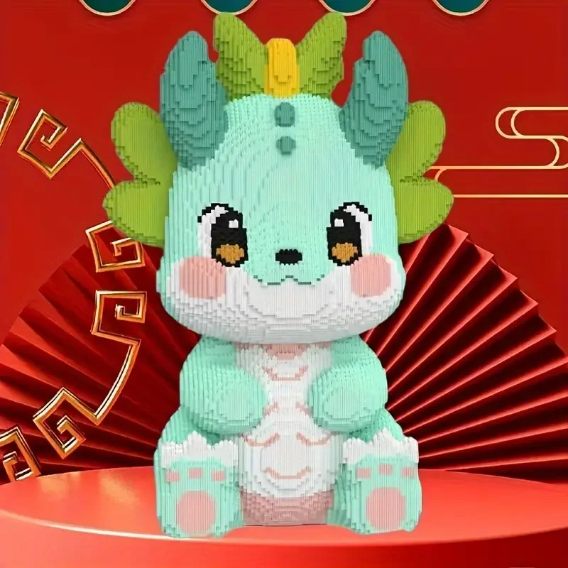 30128 قطعة من مكعبات بناء نموذج Baby Dragon DIY، مكعبات بناء تعليمية إبداعية، مصممة للمراهقين والكبار #4