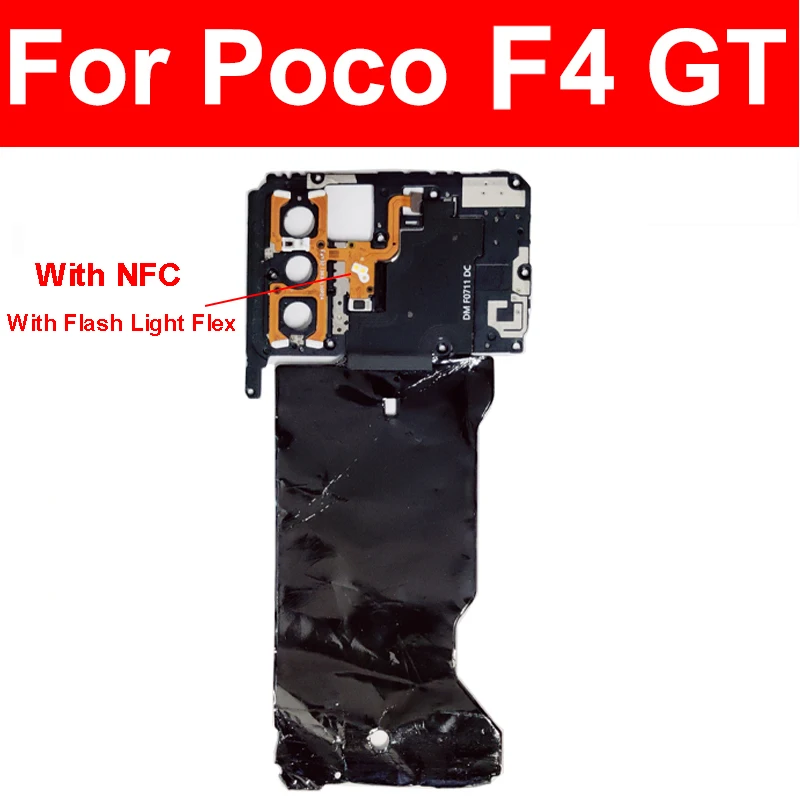 Antenna Mainboard Cover For Xiaomi Pocophone POCO F3 GT F4 F4 GT Signal Motherboard Cover with NFC Back Frame Shell Main Board