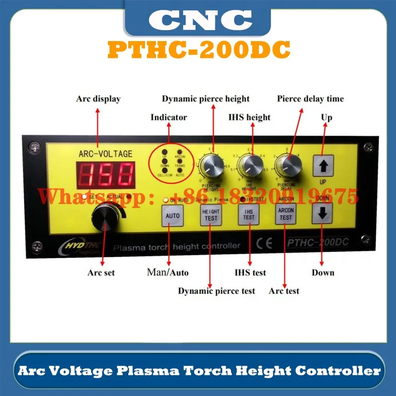 Cyclmotion HYD PTHC-200DC CNC Regulator of Height Arc Voltage Plasma Torch Height Controller plasma cutting machine