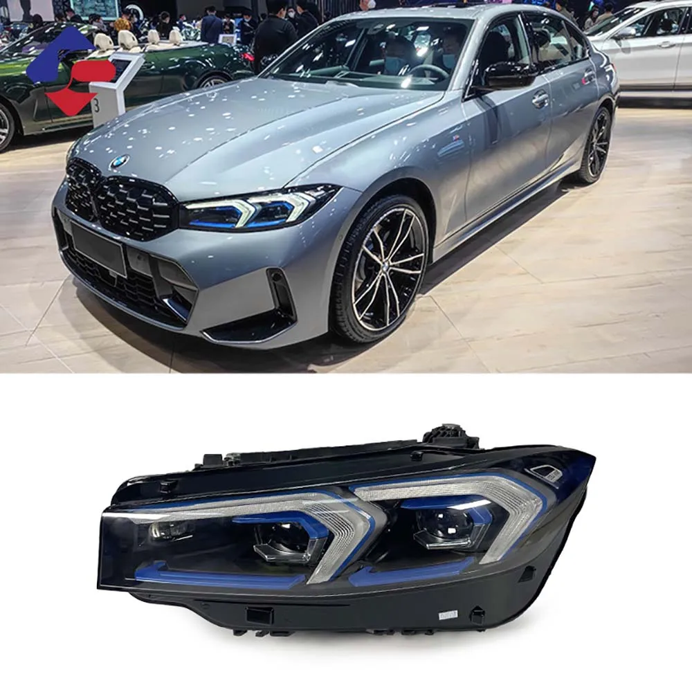 

For 2022 BMW 3 Series 318 320 325 G20 Laser Headlights LED Lamp Body Kits Accessories Parts