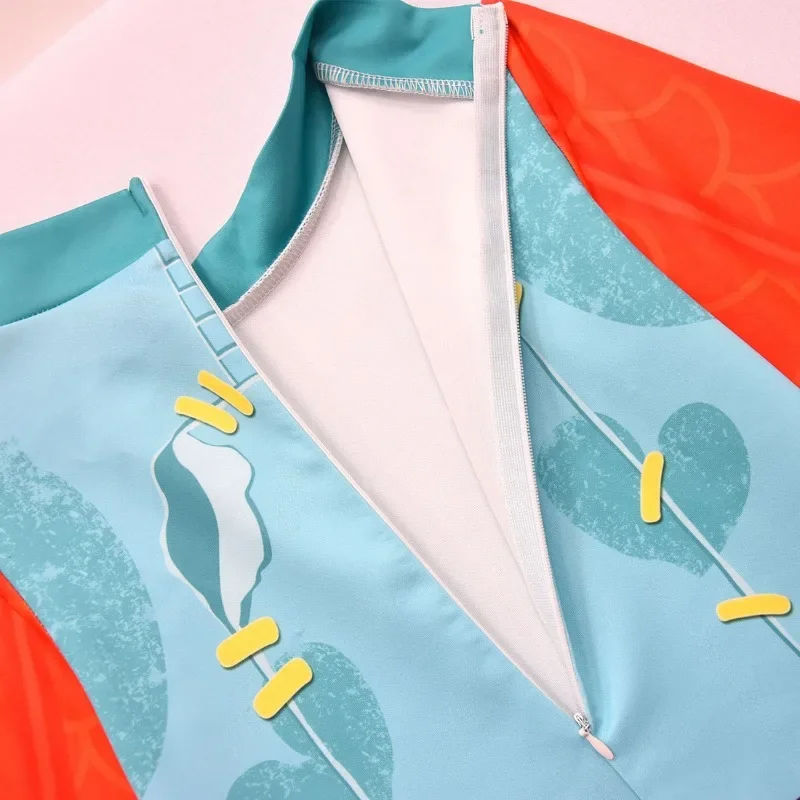 Halloween Kids Costume Cartoon Boss Jumpsuit Boy xtmas Birthday Party Fancy Carnival Costumes I-Identity Cosplay Fish girl Set