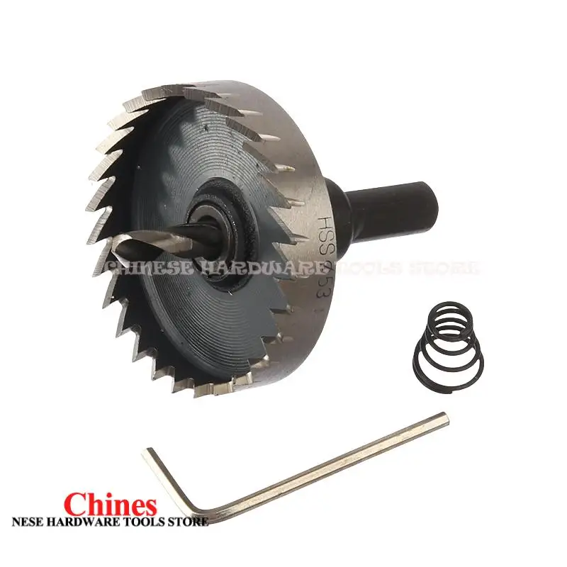 

High Quality 53mm high speed steel Drill Bit Hole Saw Stainless Steel Metal Aluminum Alloy HOT HSS Bits