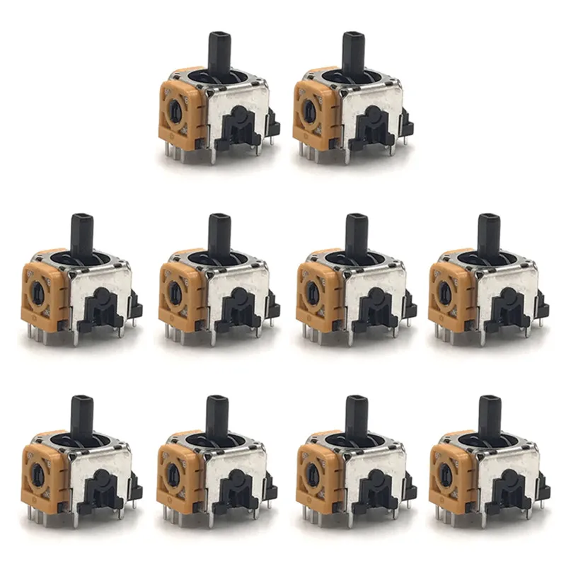 10 قطعة/5 قطعة/1 قطعة ثلاثية الأبعاد وحدة الاستشعار التناظرية استبدال تحكم عصا التحكم محور التناظرية الإبهام العصي إصلاح ملحق ل PS5 #3