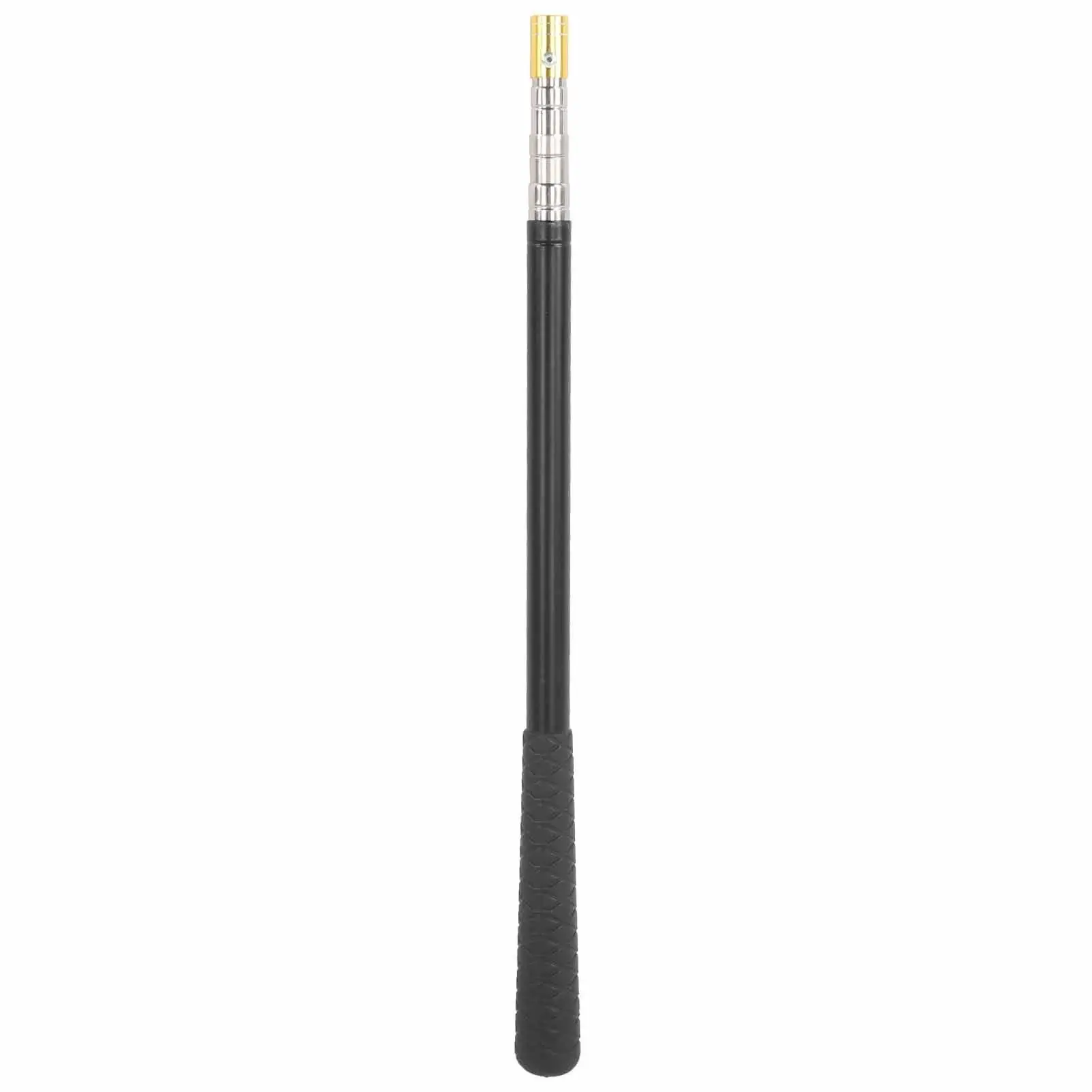 0.7m-1.5m Stainless  Telescopic Fishing  3/5 Sections  Stream Pole with   Cage