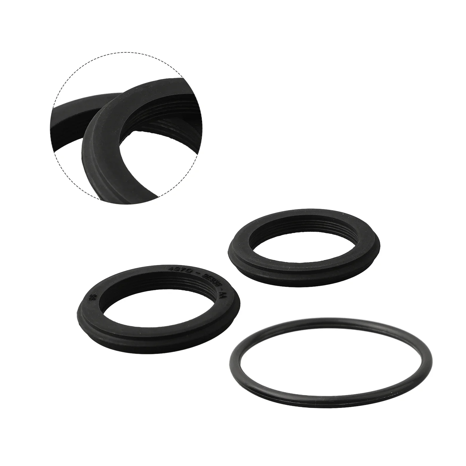 Throttle Body Gasket Seals Black LR008353/1316152 Plastic Plug-and-play Replacement FOR LAND ROVER DISCOVERY LR3