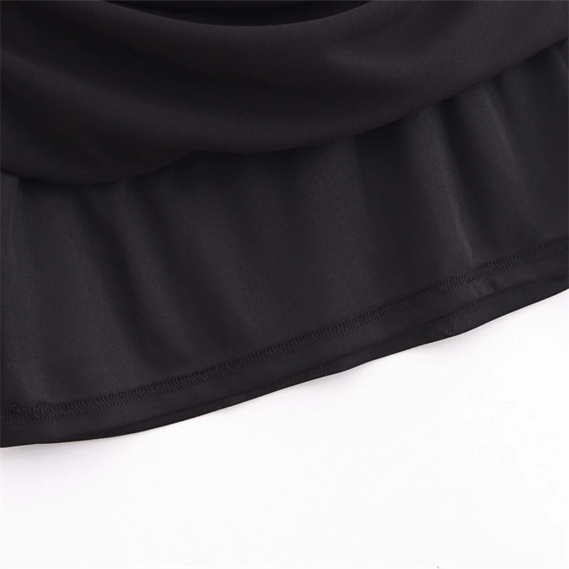 Keyanketian 2025 novo cinto de diamante sintético decoração sem mangas vestido elegante moda feminina magro preto plissados mini vestidos