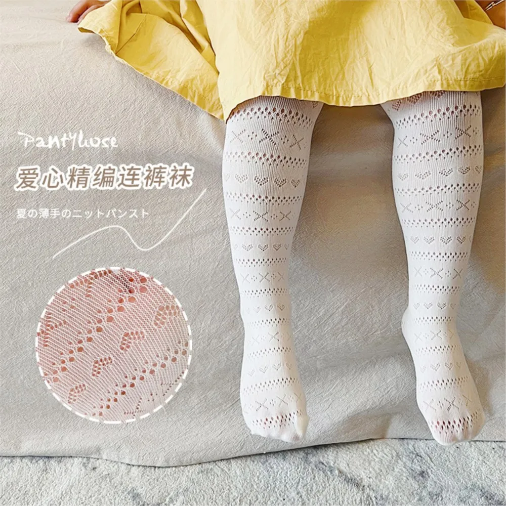 Girls pantyhose wholesale summer Lolita fine pantyhose white fishnet stockings leggings thin stockings.