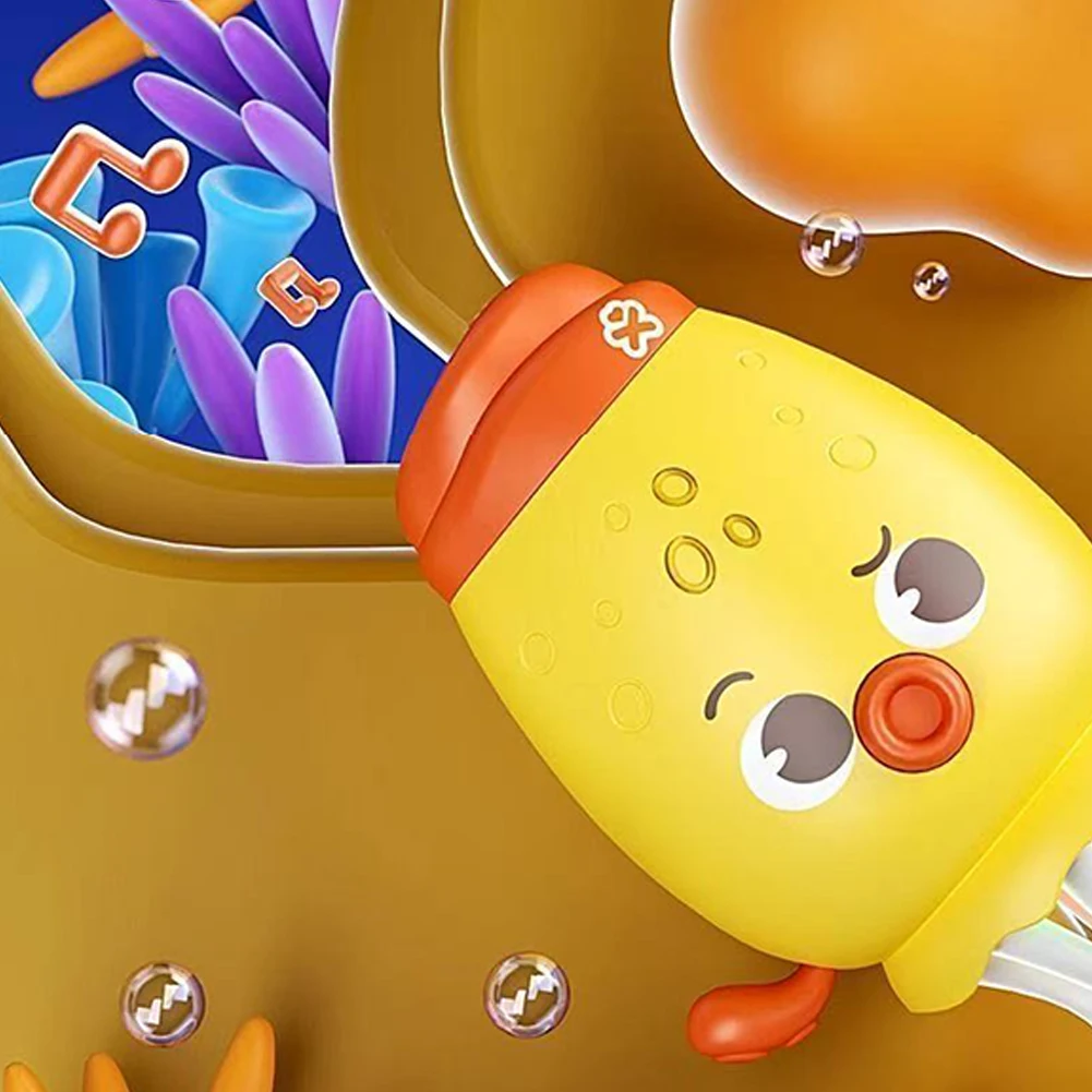 Polpo Danzante Elettrico con Musica, Interattivo, Cavo Tipo C, Sensore Ostacoli, Giocattolo Educativo per Bambini