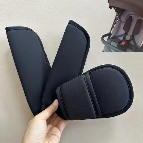 Baby Safety Car Seat Belt Pads Universal Baby Stroller Shoulder Strap Covers Soft Car Seat Belt Cushion Pram Shoulder Guard Pads