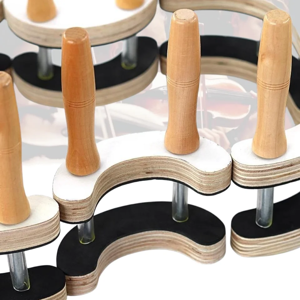 Violin making tools, viola Solid wood viola Solid wood 1 set Violin Clamps tools Clamp Repair Gluing Tools