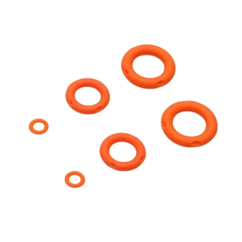 Marine Miniature Lifebuoy 1/20 1/25 1/32 1/75 1/100 Silicone Life Ring Orange Lifesaving Tool for RC Simulation Boat Model Parts