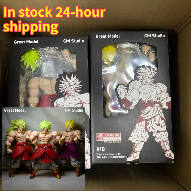 Gran modelo GM Studio nueva bestia Dios Kong Dragon Ball SHF Broli Super Saiyan Dios nórdico Fenrir B010L B011L B012L juguetes de acción