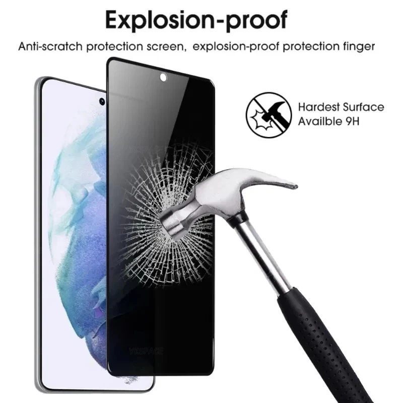 1–3 Stück Fingerabdruck-Entriegelung, Privatsphäre, Anti-Spionage-Pipiing, 0,2 mm, 9H gehärtetes Glas für Google Pixel 9 10 Pro XL Displayschutzfolie – Detail 16