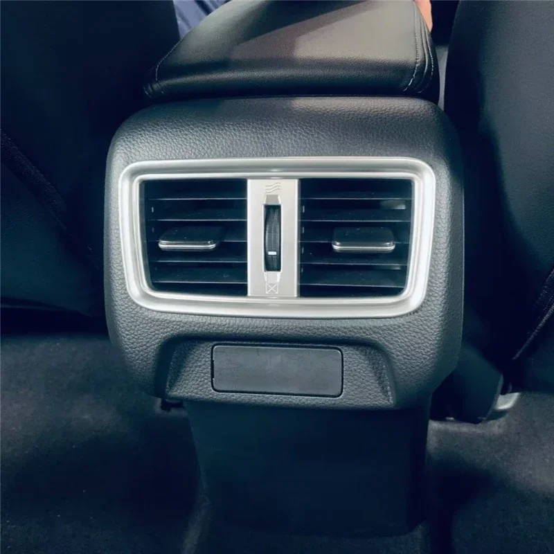 WELKINRY для Honda ZR-V RZ 2022-2025 North American HR-V автомобильный подлокотник, переключатель кондиционера на заднем сиденье, накладка на вентиляционное отверстие