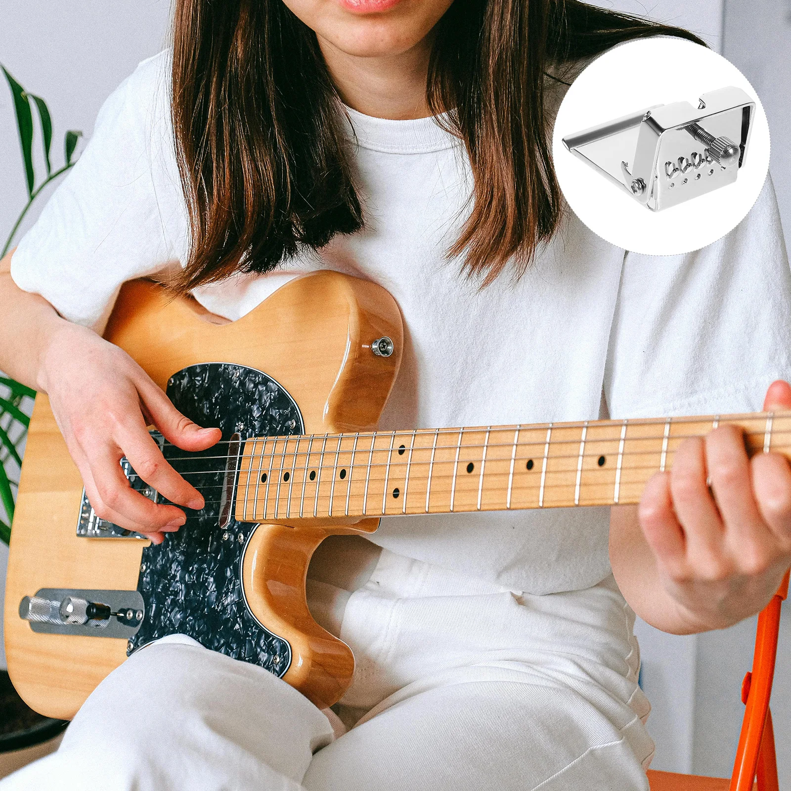 

Long Lasting Plated Banjo Tailpiece 5 String Good Replacement Easy Install Durable Accessory Ha151 Banjo Tailpiece