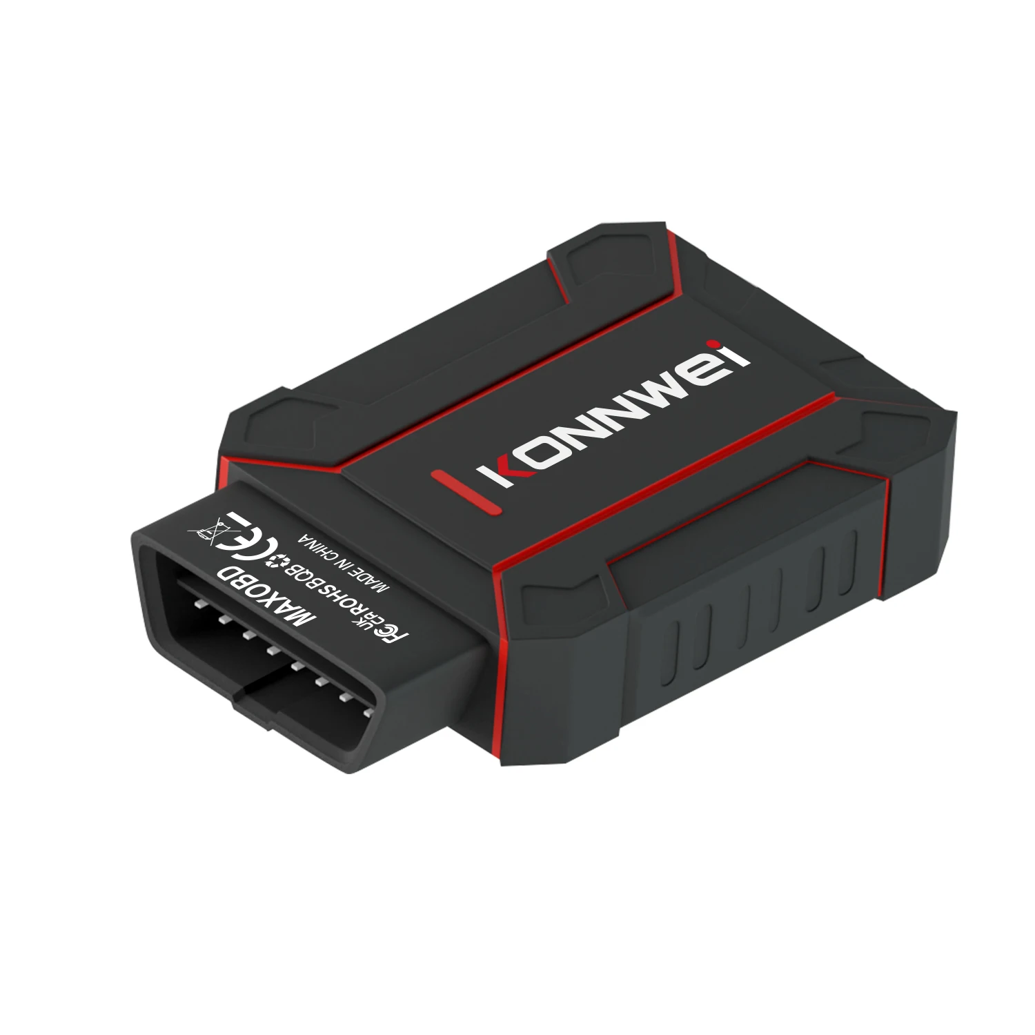 KONNWEI MAXOBD نظام السيارة الكامل BT 5.2 لـ IOS/ Android Obd2 رمز أداة التشخيص قراءة وسادة هوائية المحرك ناقل حركة أوتوماتيكي ABS