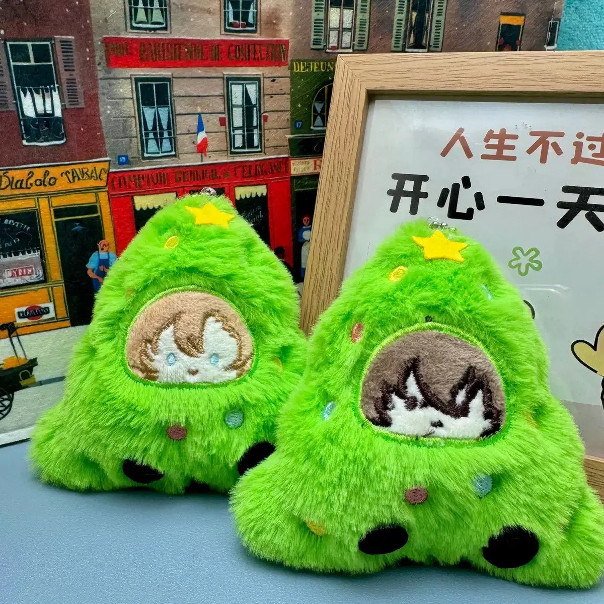 

Anime Bungo Stray Dogs Christmas Tree Plush Cartoon Doll Cosplay School Bag Ornament Backpacks Pendant Christmas Gifts For Fans