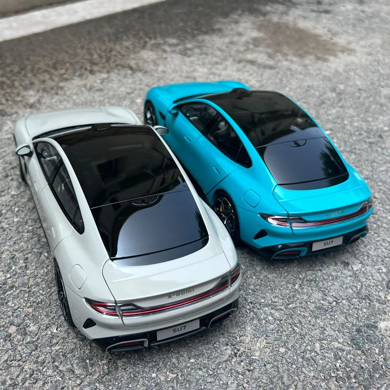 Modèle à l'échelle originale 1:18, Xiaomi Auto SU7,SU7 Ultra, modèle moulé sous pression pour la collection et l'affichage