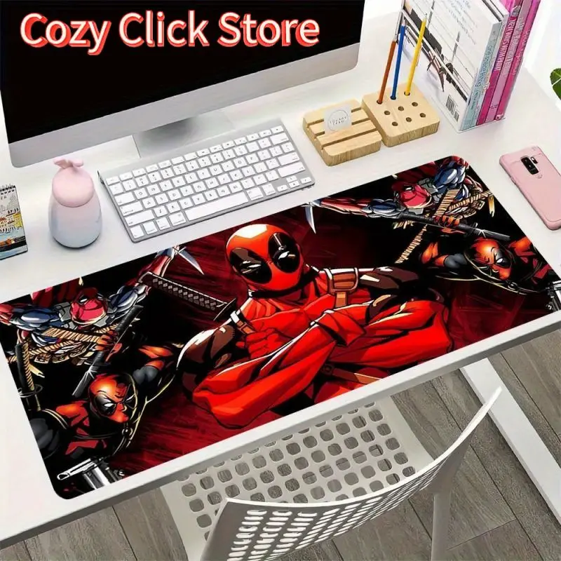 

Deadpool & Wolverine Gaming Mouse Pad Non-Slip Rubber Desk Mat for Keyboard and Mouse