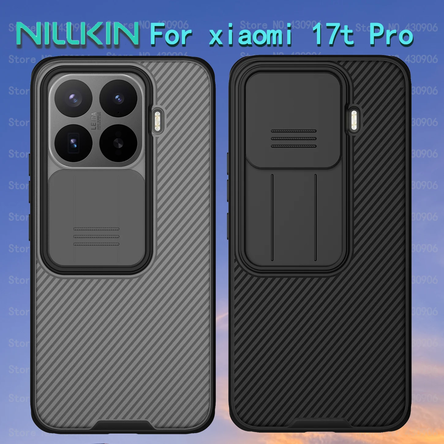Für Xiaomi 17t Pro Hülle NILLKIN Hülle Camshield Shield Case Linsenschutzabdeckung PC+TPU