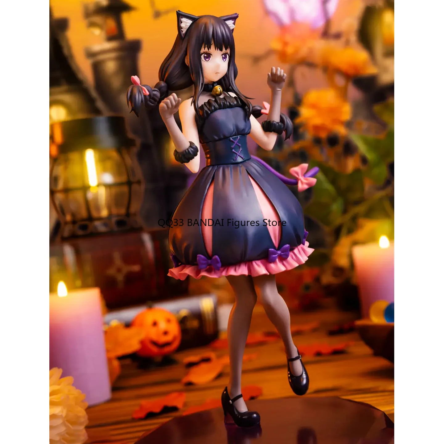 ฟิกเกอร์อนิเมะแท้ Lycoris Recoil รุ่น BRILLIANT ลิโคริสและอิโนะอุเอะ ทาคินะ ชุดฮาโลวีน ของสะสมตั้งโต๊ะ ของขวัญสำหรับเด็ก