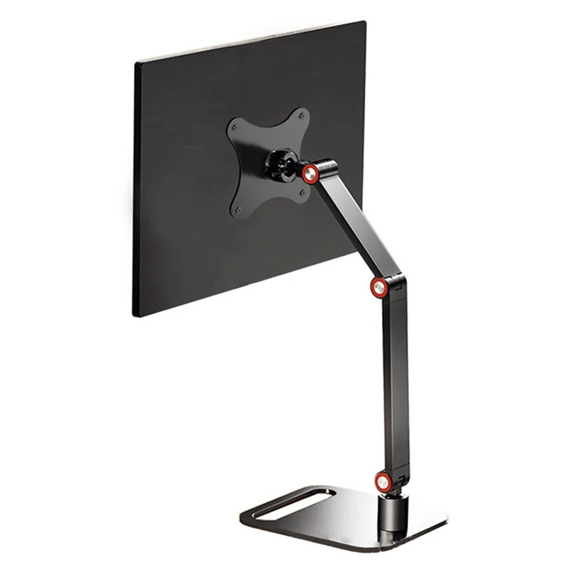 Portable Monitor Stand Quick-Release Mount Aluminum Alloy Desktop Stand For 17-25 Inch Monitor Holder Support Bracket