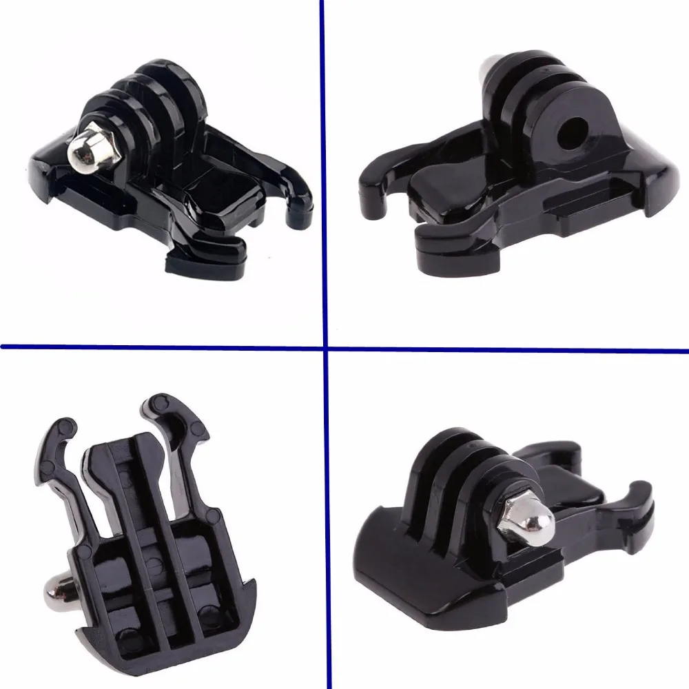 4 في 1 الأساسية عمل كاميرا الملحقات عدة الإفراج السريع مشبك ترايبود جبل ل GoPro بطل 10 9 6 5 الذهاب برو SJCAM يي 4K Eken H9