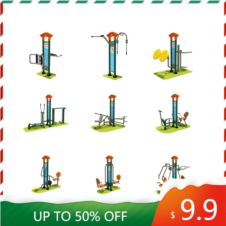 Seniors Outdoor Gym Exercise Equipment Park Fitness Gear for Community Daily Training