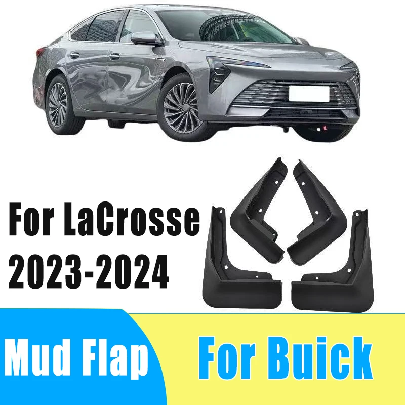 

4pcs Auto Tire Mudguard Waterproof Prevent Mud Splashing Car Mud Flap Fender Trim Accessories For Buick LaCrosse 2023-2024