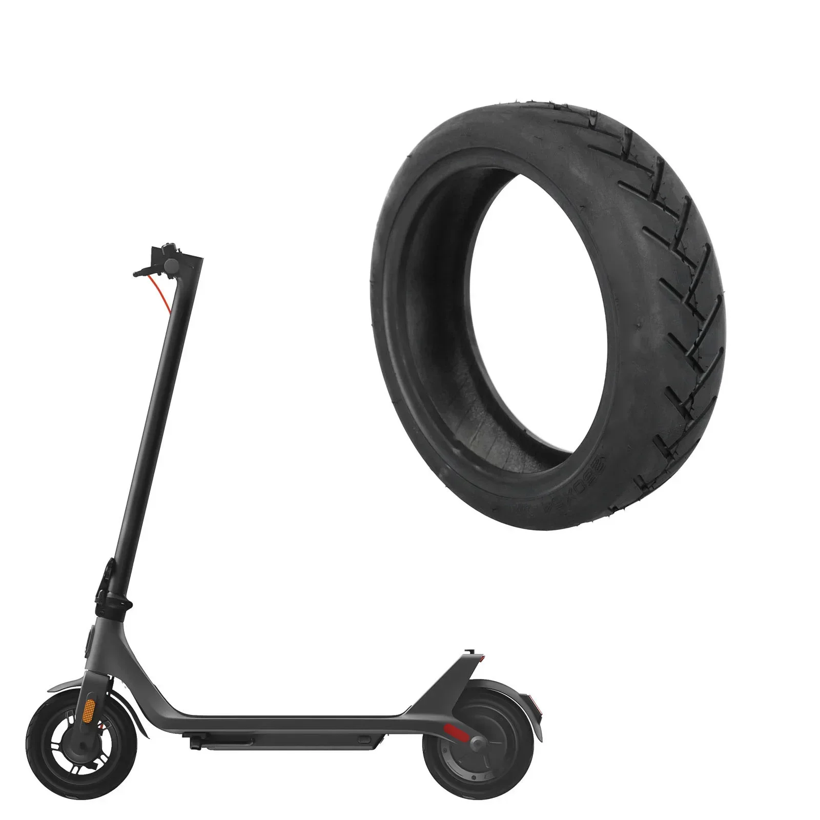 

MI4 Scooter Tires 10 Inch Tires Daily Commuting Black Color Long-lasting Practical To Use For 4Lite For 4Pro 233*65mm