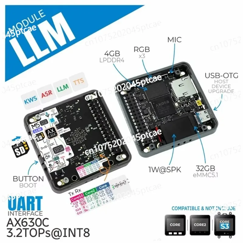 وحدة لوحة تطوير AI LLM (نموذج اللغة الكبيرة) (AX630C) Edge مناسبة لتشغيل النماذج غير المتصلة بالإنترنت #3