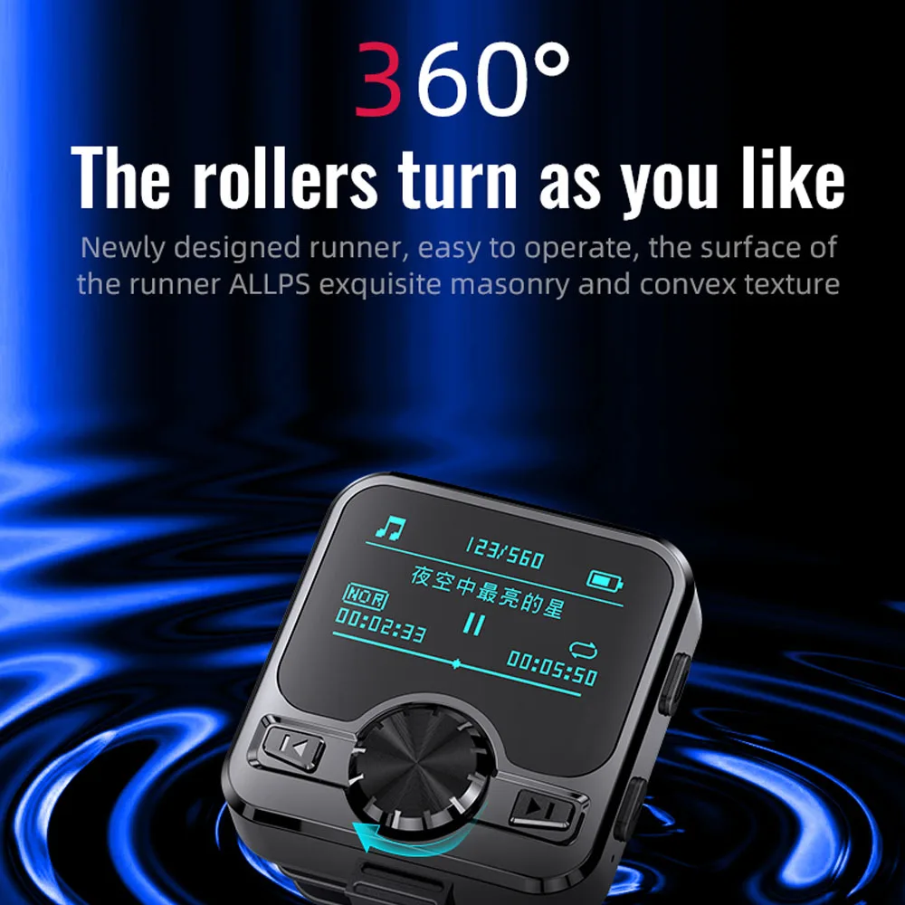 M9 تسجيل Mp4 الكتاب الإلكتروني FM ذكي HD الحد من الضوضاء مسجل صوت بلوتوث Mp3 مشغل موسيقى الالكترونيات الاستهلاكية #1