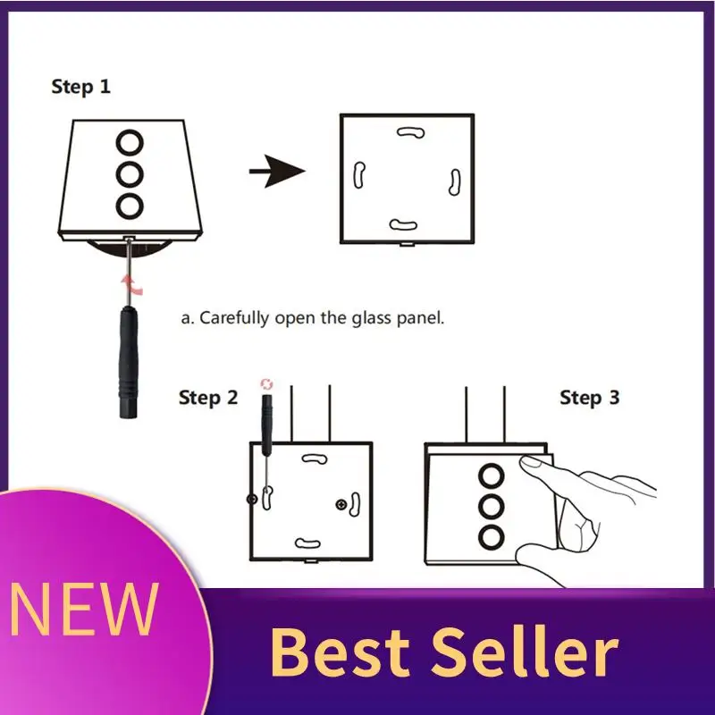 

ABLU-сенсорный кнопочный переключатель, умный сенсорный переключатель, подключенные электрические шторы, жалюзи, рольставни, совместимые с Alexa Google