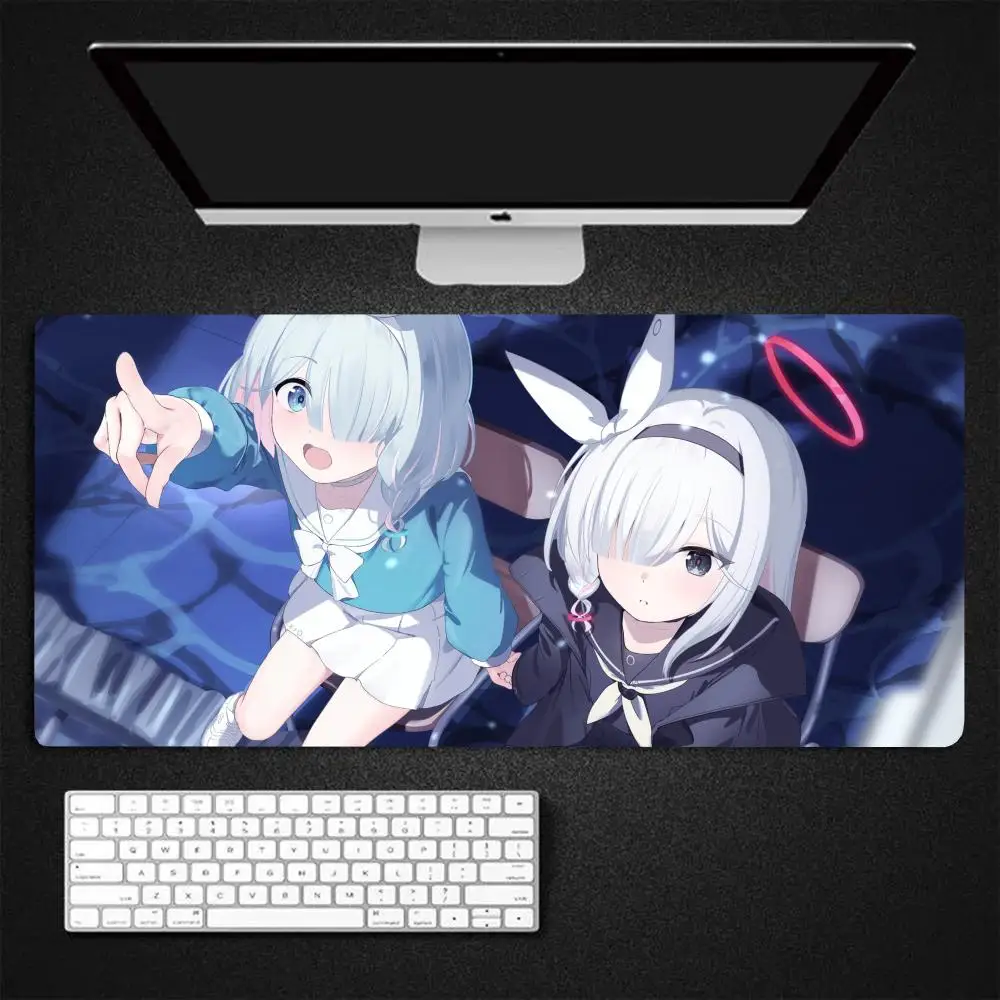 

Anime girl Blue Archive Mouse Pad Gaming Mousepad Large 900x400mm MouseMat garbinet player Gamer XXL Mause Carpet PC Desk