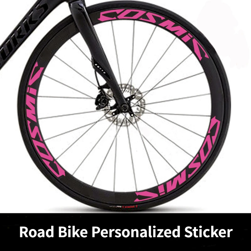 

Road Bike WheelSet Sticker Cycling Reflective Stickers Waterproof Bicycle Rim Decals Logos Bicicleta Accesprios Para Bicicleta