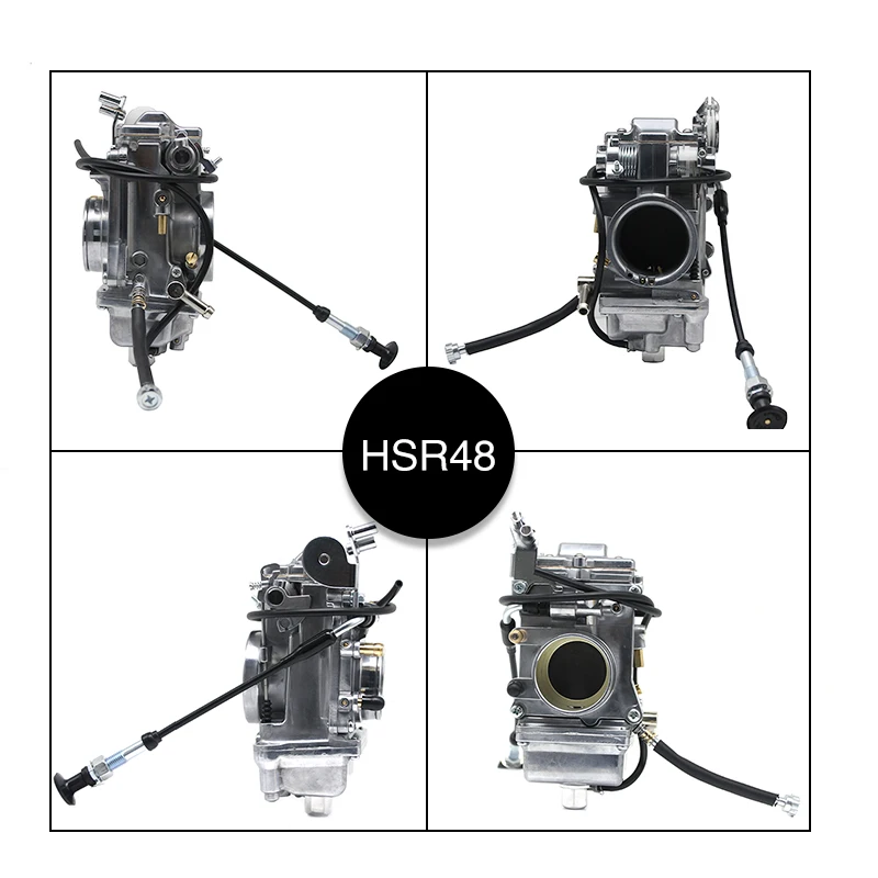 Zs corrida hsr42 hsr45 hsr48 carburador + jatos principais para mikuni harley davidson evo twin cam TM42-6 TM45-2K TM48-1