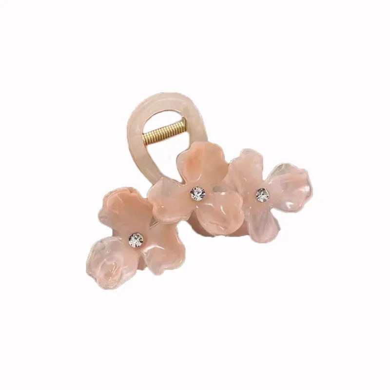 Neue Mode Blume Haar Clip Frauen Elegante Nicht-slip Pferdeschwanz Clip Einfache Vielseitige Bogen Shark Clip Kopfschmuck Haar Zubehör