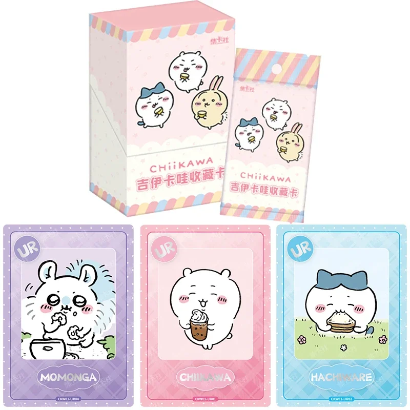 Card.fun Genuine Chikawa Card Usagi Series GP Fun Play Dancing Anime Peripheral Cute Collection Cards Toys Gifts
