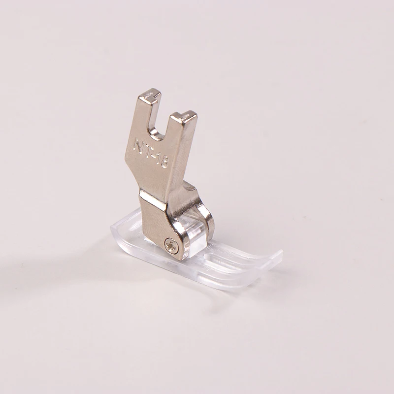 1Pc NT-18 Wear-resistant Transparent Plastic Plate Presser Foot For Industrial Sewing Machines Accessories