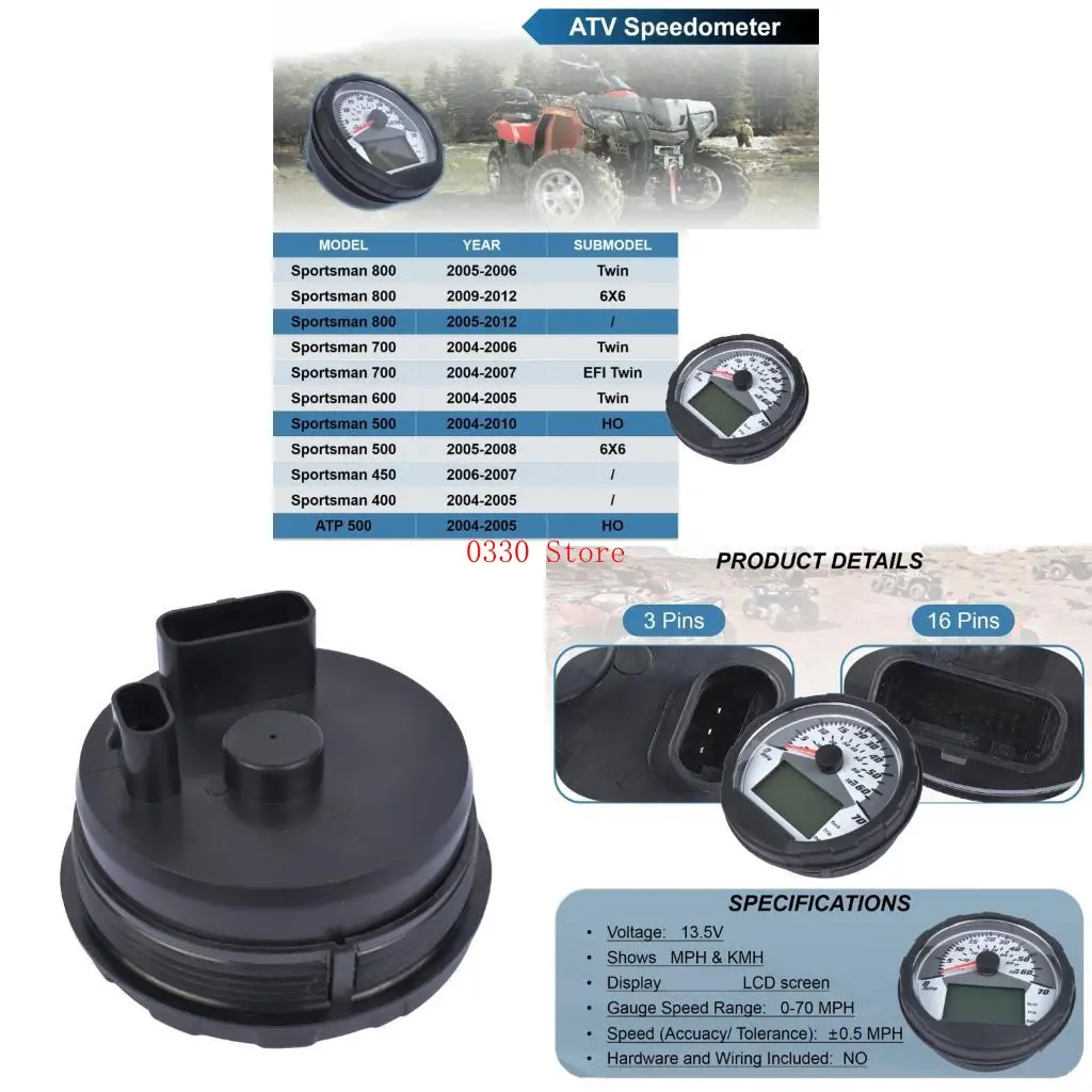 

LCD Digital Gauges Cluster Assembly Vehicle Speedometer Cluster 3280528 Precisions Engineered Speed Cluster for Vehicle