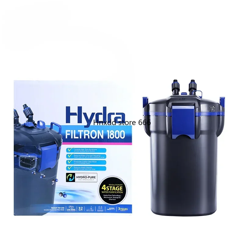 Akuarium dilengkapi dengan tangki filter air yang senyap